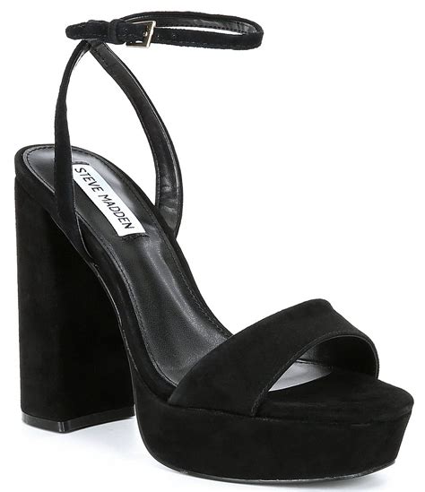 steve madden sandals ankle strap|steve madden lessa black suede.